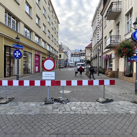 Przebudowa ul. Grunwaldzkiej [październik 2023] - fot 4